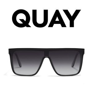 Quay Australia - Nightfall - Bestseller - Black Frame/ Smoke Lens - Medium